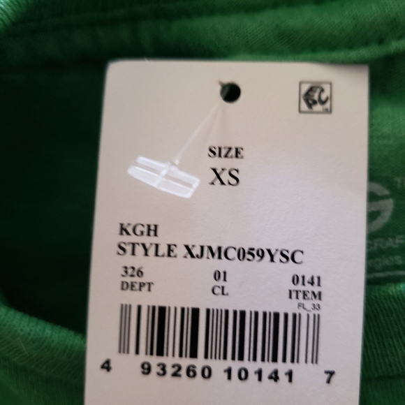 Mojang Minecraft LIKE A BOSS Shirt Kids Size 4 XS NWT Green - Picture 5 of 5